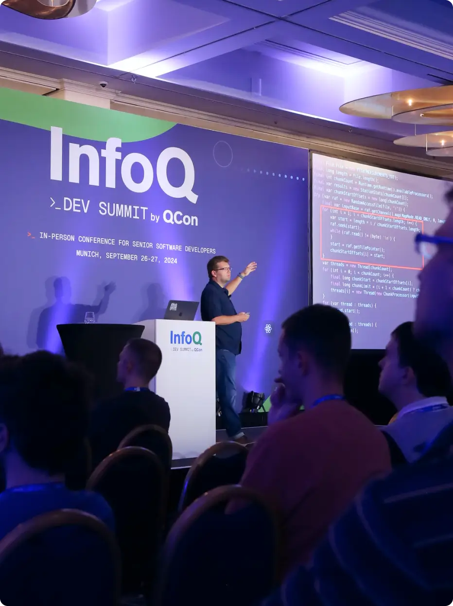 Author sharing production lessons